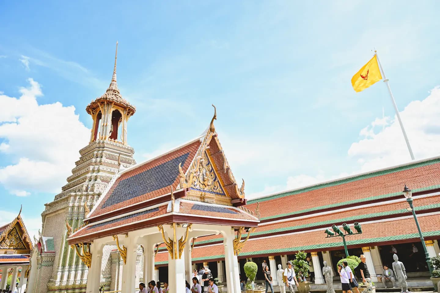 Grand Palace complex in Bangkok