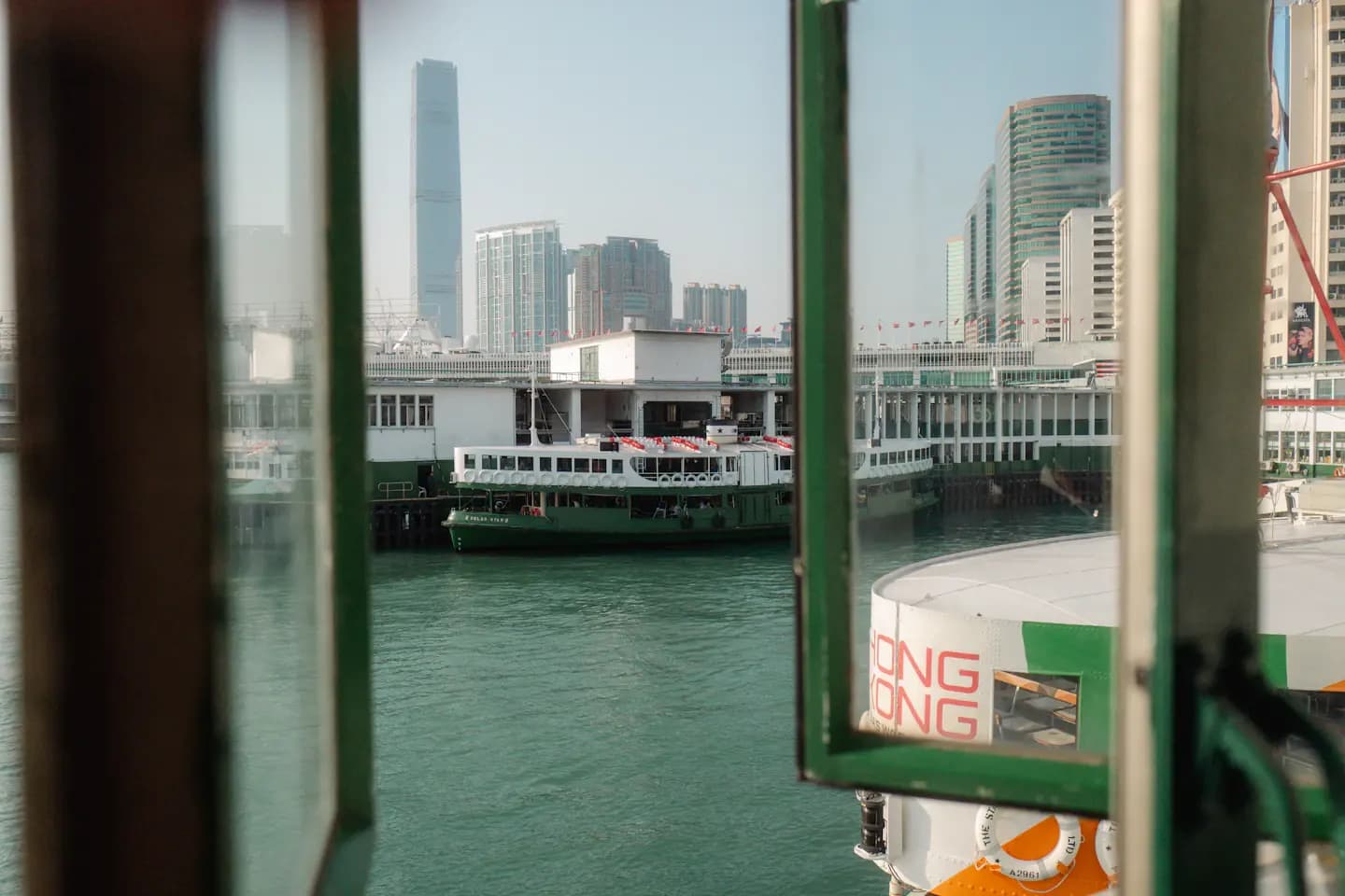 Victoria Harbour and Hong Kong skyline