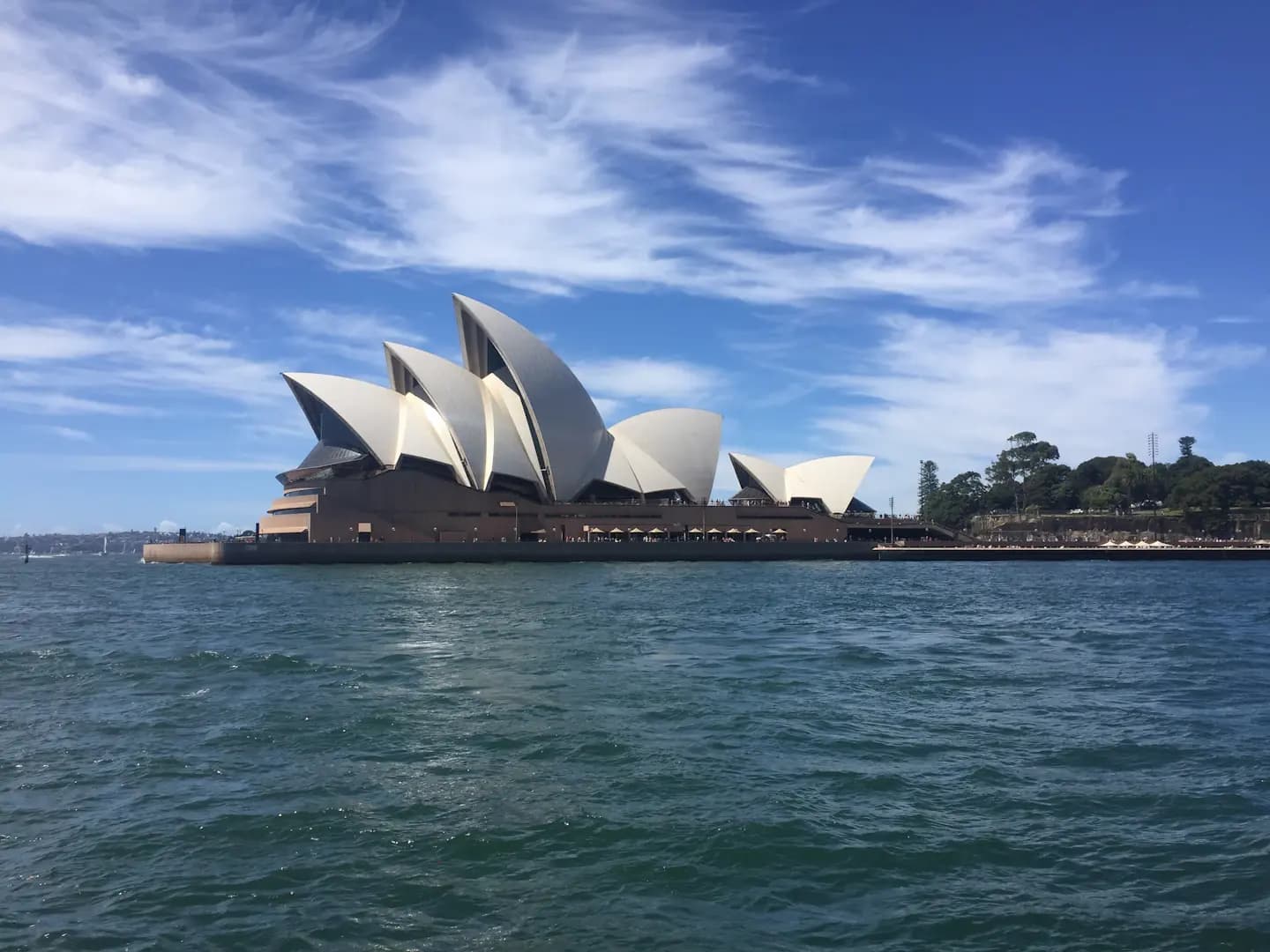 Sydney Opera House and harbour